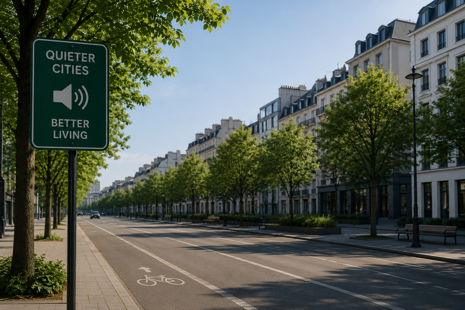 Europas Städte werden leiser: Neue Verkehrsdaten zeigen deutlichen Rückgang des Autolärms